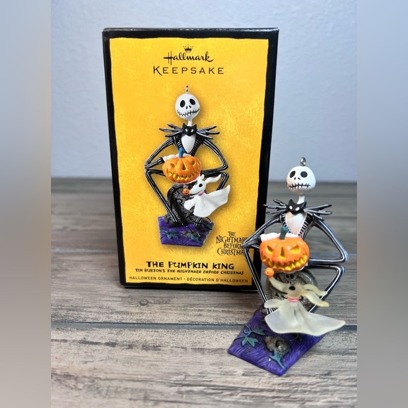 Hallmark NIB 2008 Halloween Ornament Jack Skellington Nightmare Before Christmas - Picture 6 of 9